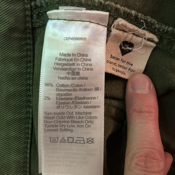 Madewell-The Perfect Vintage Fatigue Short - Picture 4 of 6